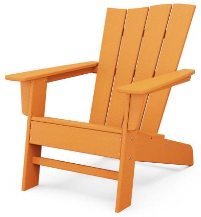 POLYWOOD® The Wave Chair Right - OCA21 Adirondack Chair POLYWOOD®