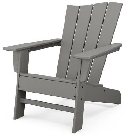 POLYWOOD® The Wave Chair Right - OCA21 Adirondack Chair POLYWOOD®