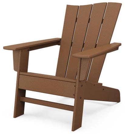 POLYWOOD® The Wave Chair Right - OCA21 Adirondack Chair POLYWOOD®