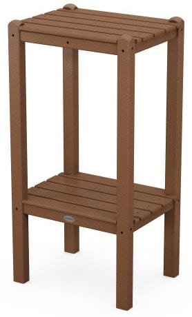 POLYWOOD® Two Shelf Bar Side Table - BST End Table POLYWOOD®