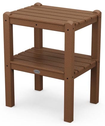POLYWOOD® Two Shelf Side Table - TWST End Table POLYWOOD®