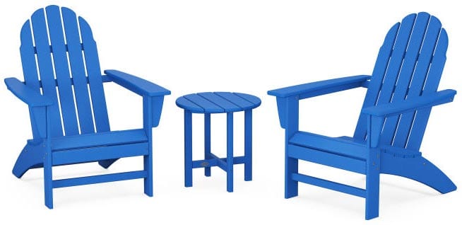 POLYWOOD® Vineyard 3-Piece Adirondack Set - PWS399-1 Adirondack Chair POLYWOOD®