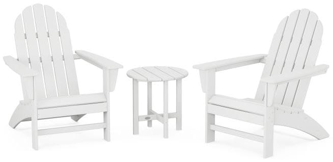POLYWOOD® Vineyard 3-Piece Adirondack Set - PWS399-1 Adirondack Chair POLYWOOD®