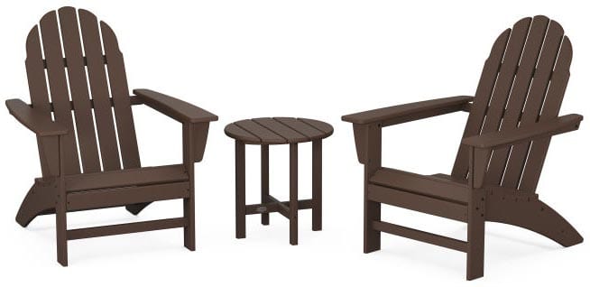 POLYWOOD® Vineyard 3-Piece Adirondack Set - PWS399-1 Adirondack Chair POLYWOOD®