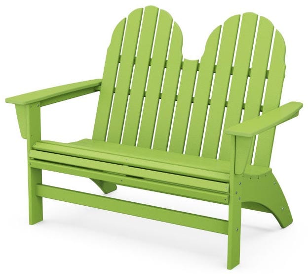 POLYWOOD® Vineyard 48" Adirondack Bench - ADBN600 Benches POLYWOOD®