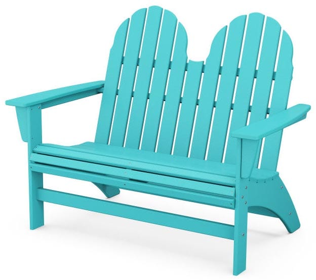 POLYWOOD® Vineyard 48" Adirondack Bench - ADBN600 Benches POLYWOOD®