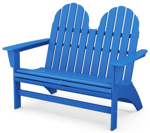 POLYWOOD® Vineyard 48" Adirondack Bench - ADBN600 Benches POLYWOOD®