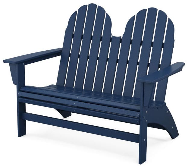 POLYWOOD® Vineyard 48" Adirondack Bench - ADBN600 Benches POLYWOOD®