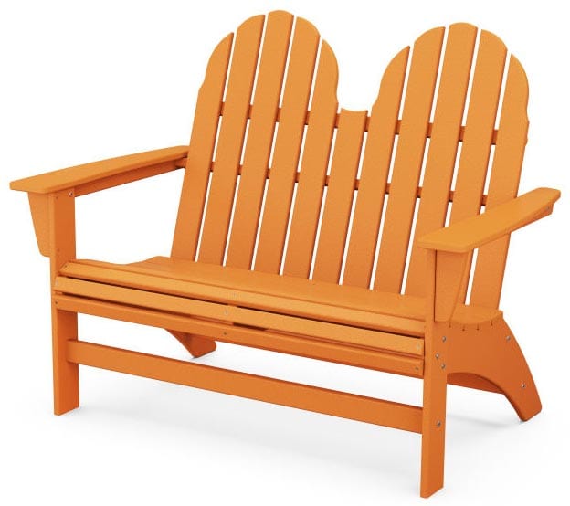 POLYWOOD® Vineyard 48" Adirondack Bench - ADBN600 Benches POLYWOOD®