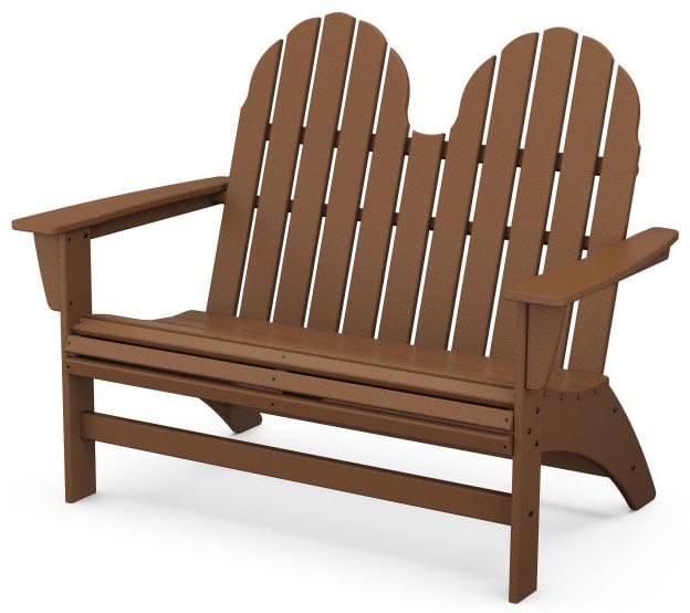 POLYWOOD® Vineyard 48" Adirondack Bench - ADBN600 Benches POLYWOOD®