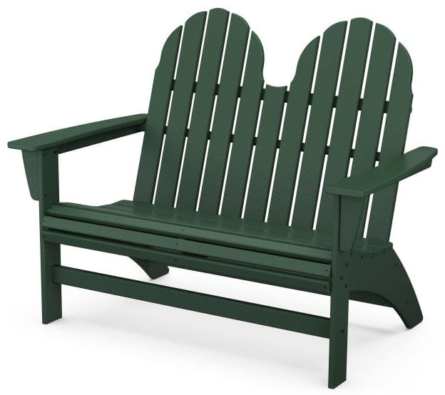 POLYWOOD® Vineyard 48" Adirondack Bench - ADBN600 Benches POLYWOOD®