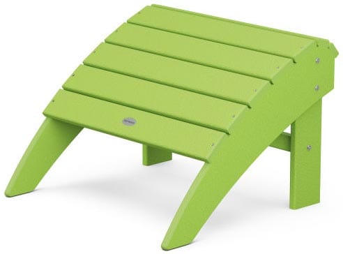 POLYWOOD® Vineyard Curveback Adirondack Ottoman - OT600 Ottoman POLYWOOD®