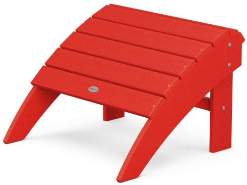 POLYWOOD® Vineyard Curveback Adirondack Ottoman - OT600 Ottoman POLYWOOD®
