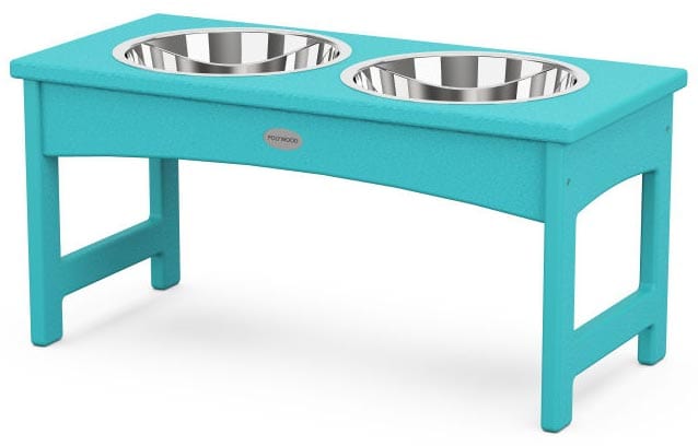 POLYWOOD® Pet Feeder - DF12 Aruba
