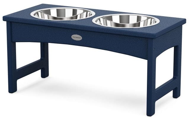 POLYWOOD® Pet Feeder - DF12 Navy
