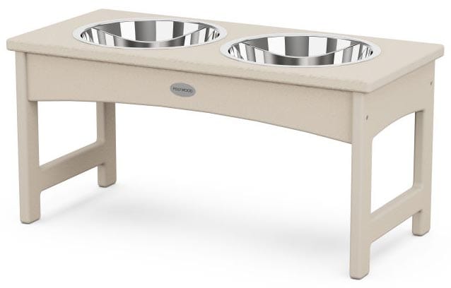 POLYWOOD® Pet Feeder - DF12 Sand