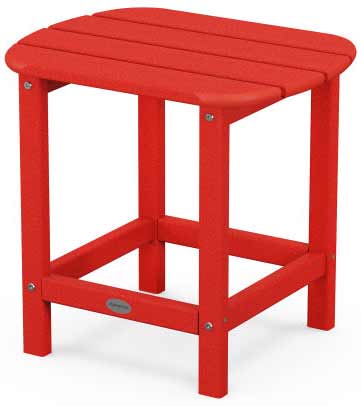 POLYWOOD® South Beach Table Sunset Red