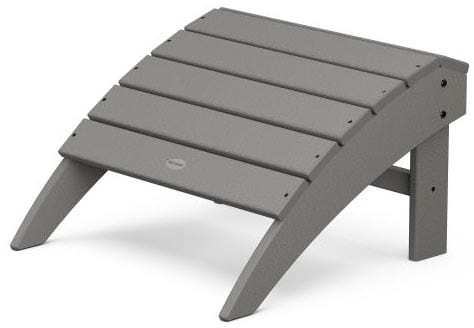 POLYWOOD® Vineyard Adirondack Ottoman - OT400 Grey