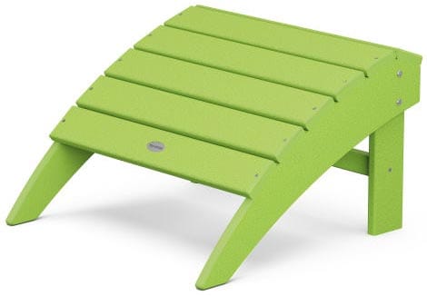 POLYWOOD® Vineyard Adirondack Ottoman - OT400 Lime