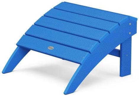 POLYWOOD® Vineyard Adirondack Ottoman - OT400 Pacific Blue