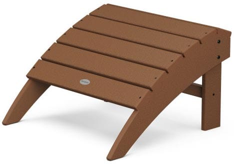 POLYWOOD® Vineyard Adirondack Ottoman - OT400 Teak